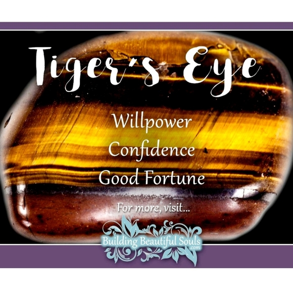 Natural Genuine Tiger's Eye 925 Silver Linked Bracelet - Picture 11 of 14